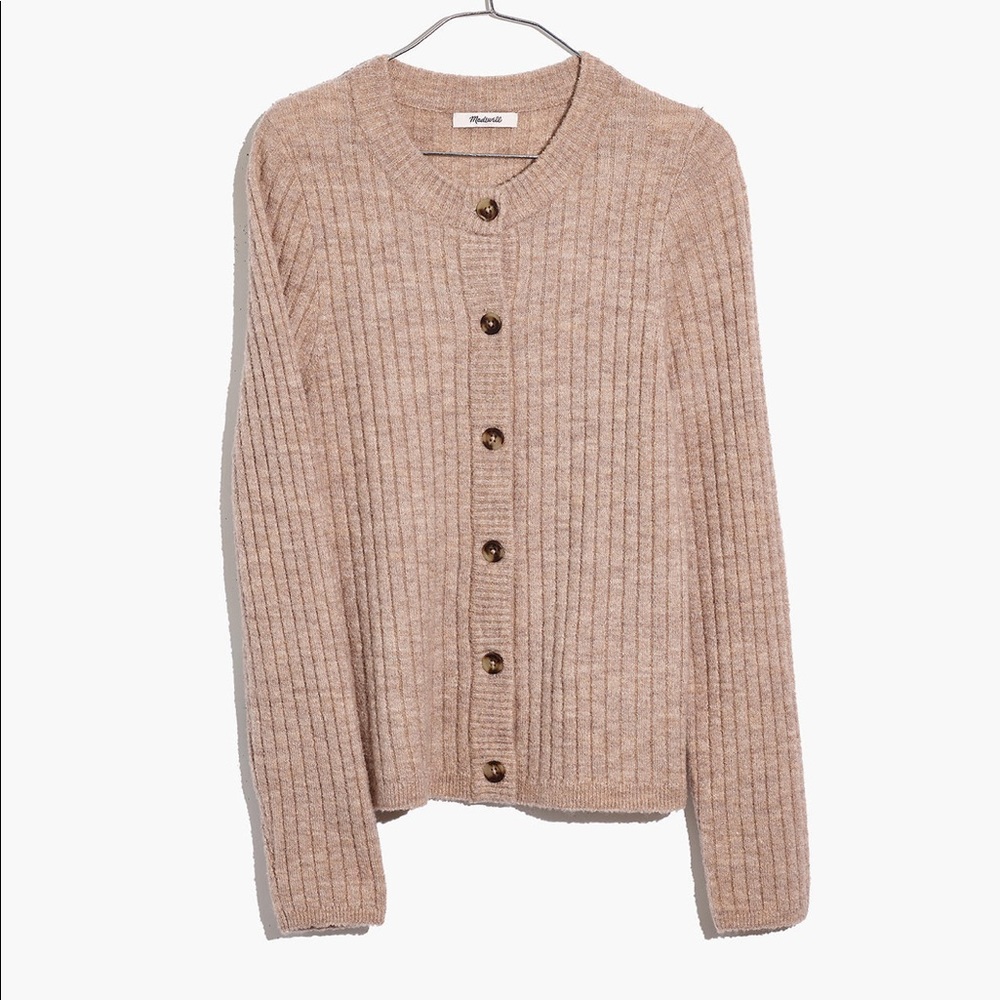 Madewell Merritt shrunken cardigan sweater - Picture 3 of 7